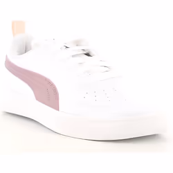 CHAUSSURES MULTISPORT BASKETS PUMA RICKIE JR 384311 08. POUR FEMMES COULEUR BLANCHE