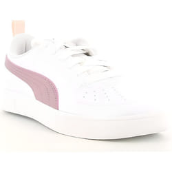 CHAUSSURES MULTISPORT BASKETS PUMA RICKIE JR 384311 08. POUR FEMMES COULEUR BLANCHE