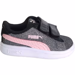Basket Cuir Enfant Puma Smash V2 Glitz