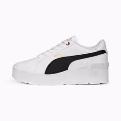 PUMA 390985_02_37.5, Femelle, Adulte, EUE, White/Black/Gold, 1 pièce(s)