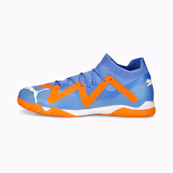 PUMA 107185_01, Football, Mâle, Adulte, Blue Glimmer/White/Ultra Orange, 1 pièce(s)