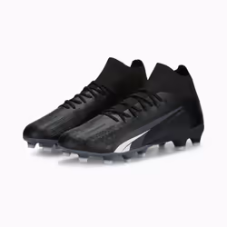 PUMA 107240_02_40.5 chaussure de sports d’équipe Football Mâle 40.5 Noir, Blanc