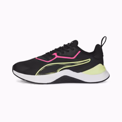 PUMA 378115_06_39, Chaussure de course, Femelle, Adulte, EUE, Black/Ravish/Fast Yellow, 1 pièce(s)