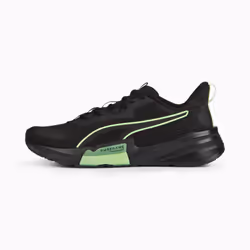 PUMA 377970_02_44.5, Chaussure de course, Mâle, Adulte, EUE, Black/Fizzy Lime, 1 pièce(s)