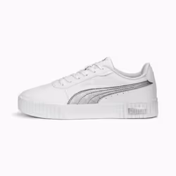 PUMA 389387_02_38, Femelle, Adulte, EUE, White/Matte Silver/Silver, 1 pièce(s)