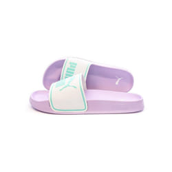 Claquettes - PUMA - Leadcat 2.0 - Violet - Synthétique - Semelle EVA