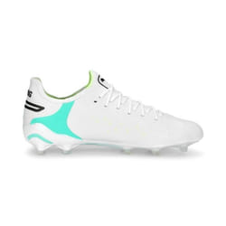 Puma King Ultimate Fg Blanc / Bleu / Noir