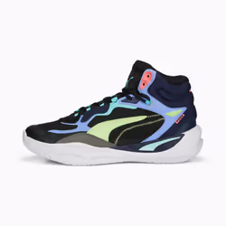 PUMA 377902_07_46, Basket-ball, Mâle, Adulte, EUE, Black/Elektro Purple, 1 pièce(s)