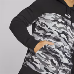 Puma Hoodie Essentials Block Camo Noir Homme