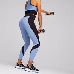 Puma Legging Fit High Waist 7/8 Violet/Noir Femme - Vue supplémentaire 5