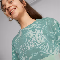 Puma T-Shirt Power Summer Bleu Unisexe