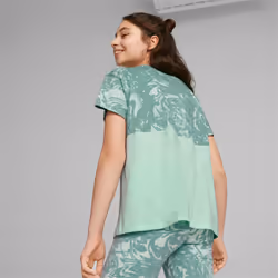 Puma T-Shirt Power Summer Bleu Unisexe