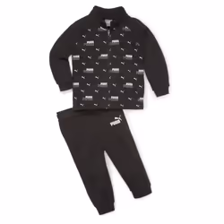 PUMA AOP Jogger, Noir, Bébé (0-2 ans), Mâle, Bébé (hauteur), Motif, Manches longues