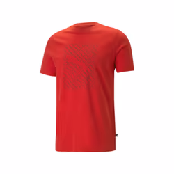 T-shirt Rouge Homme Puma Graphics