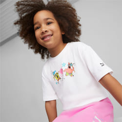 Puma T-Shirt X Spongebob Blanc Unisexe