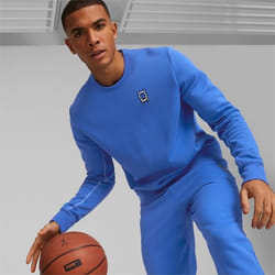 Puma Sweatshirt Pivot Crew Emb Bleu Homme