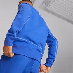 Puma Sweatshirt Pivot Crew Emb Bleu Homme