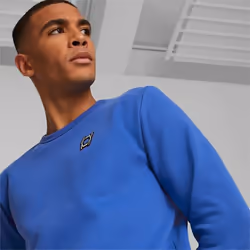 Puma Sweatshirt Pivot Crew Emb Bleu Homme