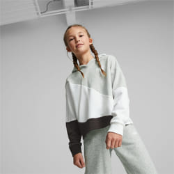 Puma Hoodie Power Cat Gris Unisexe