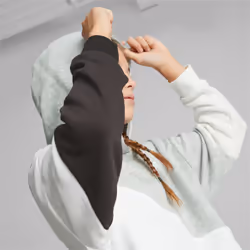 Puma Hoodie Power Cat Gris Unisexe