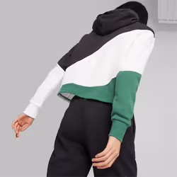 Puma Hoodie Power Cat Noir Femme