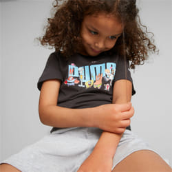 Puma T-Shirt X Spongebob Noir Unisexe