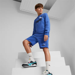 Puma Short Essentials+ Two-Tone Bleu Unisexe