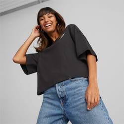 Puma T-Shirt Classics Oversized Noir Femme