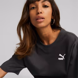 Puma T-Shirt Classics Oversized Noir Femme