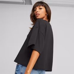 Puma T-Shirt Classics Oversized Noir Femme
