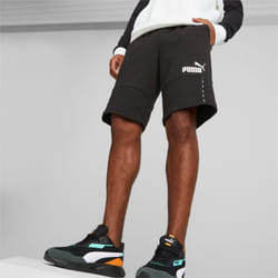 Puma Short Essentials Block Tape Noir Homme
