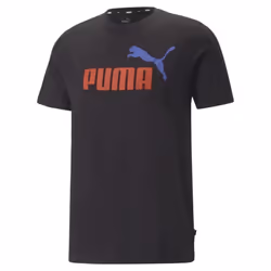 T-shirt Noir/Rouge Homme Puma Essential +2