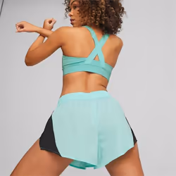 Puma Short Fit Fashion Flow Bleu/Noir Femme