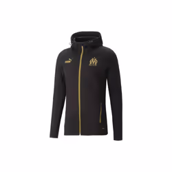 Veste de survêtement à capuche OM 2022/23