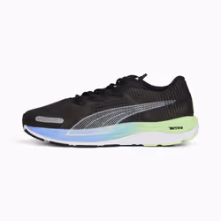 PUMA 378526_01_40.5, Mâle, Adulte, EUE, Black/Elektro Purple/Silver, 1 pièce(s)