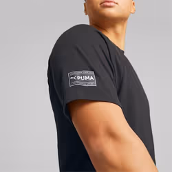 Puma T-Shirt Fit Ultrabreathe Triblend Noir/Vert Homme