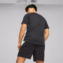 Puma T-Shirt Fit Ultrabreathe Triblend Noir/Vert Homme - Vue supplémentaire 5