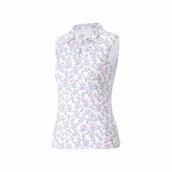 Polo sans manches fille Puma Mattr Micro Floral