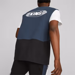 Puma T-Shirt King Top Blanc/Noir Homme
