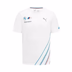 T-shirt - Puma - BMW Motorsport - Blanc - Manches courtes - Adulte