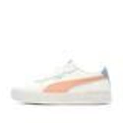 Baskets Blanches/Corail Femme Puma Carina 2.0