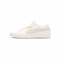Baskets Blanches/Beiges Homme Puma Smash 3.0
