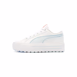 Baskets Blanc/Bleu Plateforme Femme Puma Kaia 2.0