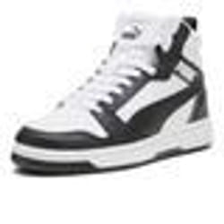 Chaussures de basket - Puma - Rebound V6 Mid Jr - Blanc - Enfant - Garçon