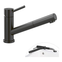 Robinet cuisine rabattable villeroy et boch Como Shower window Anthracite