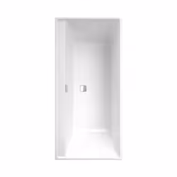 Avantages de la Baignoire droite 170 x 75 VILLEROY & BOCH Collaro Blanc mat Design contemporain et spacieux : Cette baignoire ...