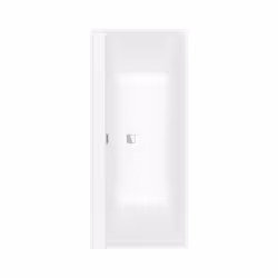 Avantages de la Baignoire droite 180 x 80 VILLEROY & BOCH Collaro Blanc Mat Design contemporain et spacieux : Cette baignoire ...