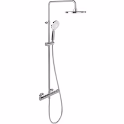 Description générale Cette colonne de douche 3 jets en chrome (TVS10900200061) allie élégance et fonctionnalité, offrant une ...