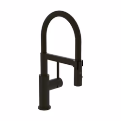 Avantages du robinet de cuisine avec douchette VILLEROY & BOCH Steel Expert Compact Noir mat Hauteur offrant une liberté de m ...