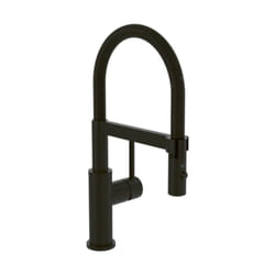 Robinet de cuisine avec douchette Villeroy&boch Steel Expert Compact Noir mat